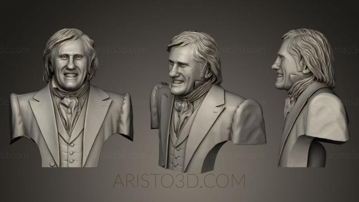 Busts and bas-reliefs of famous people (BUSTC_0231) 3D model for CNC machine